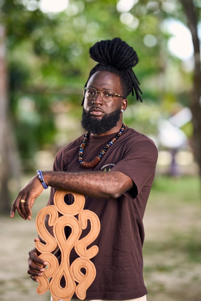 Parure homme pierre naturelle MAXIM 95.90 bleu et marron