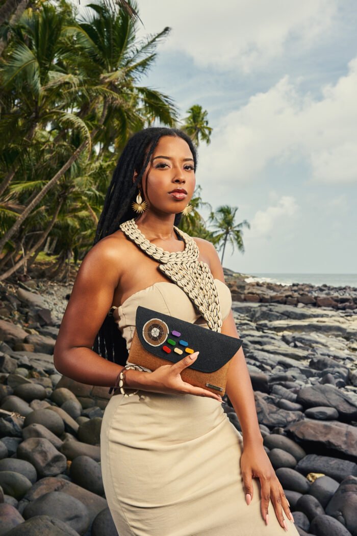 Pochette SOSO 45.90 marron et noir